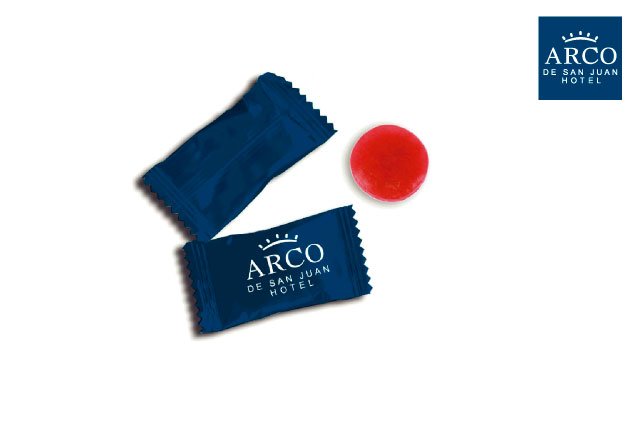 Caramelos Personalizados para Arco de San Juan Hotel